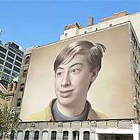 Photo effect - Billboard on the building