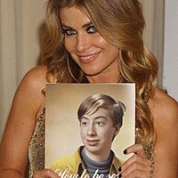 Photo effect - Carmen Electra