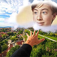 Photo effect - Catching the sky