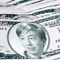 Photo effect - Dollars