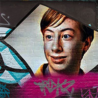 Photo effect - Graffiti artwork