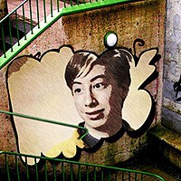 Photo effect - Graffiti on the Wall