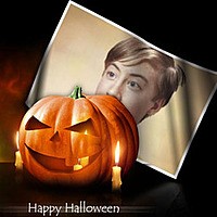 Photo effect - Happy Halloween