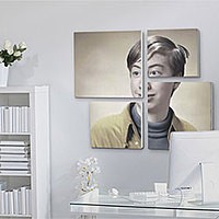 Photo effect - Picture in the office
