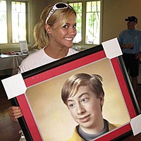 Photo effect - Smiling blondie