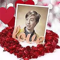 Photo effect - Valentines Day hearts
