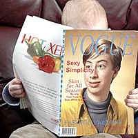 Photo effect - Vogue Magazine
