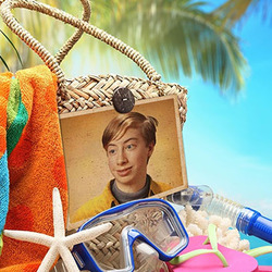 Photo effect - Are you ready for a hot summer?