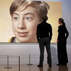 Photo effect - Contemplating the high art