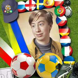Photo effect - Euro 2012. Ukraine - Poland