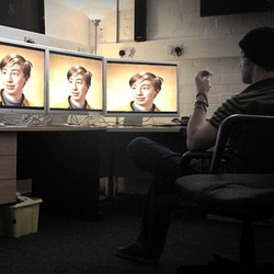 Photo effect - Five screens movie