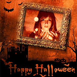 Photo effect - Happy Halloween photo frame