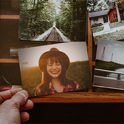 Photo effect - Photo frame with old photos