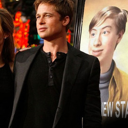 Photo effect - Brad Pitt and Angelina Jolie