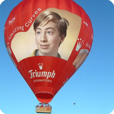 Photo effect - Flying on the balloon