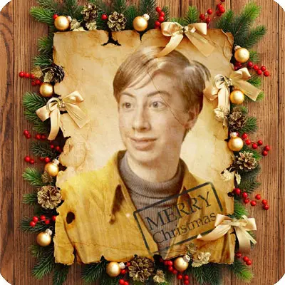 Photo effect - Exciting Christmas story