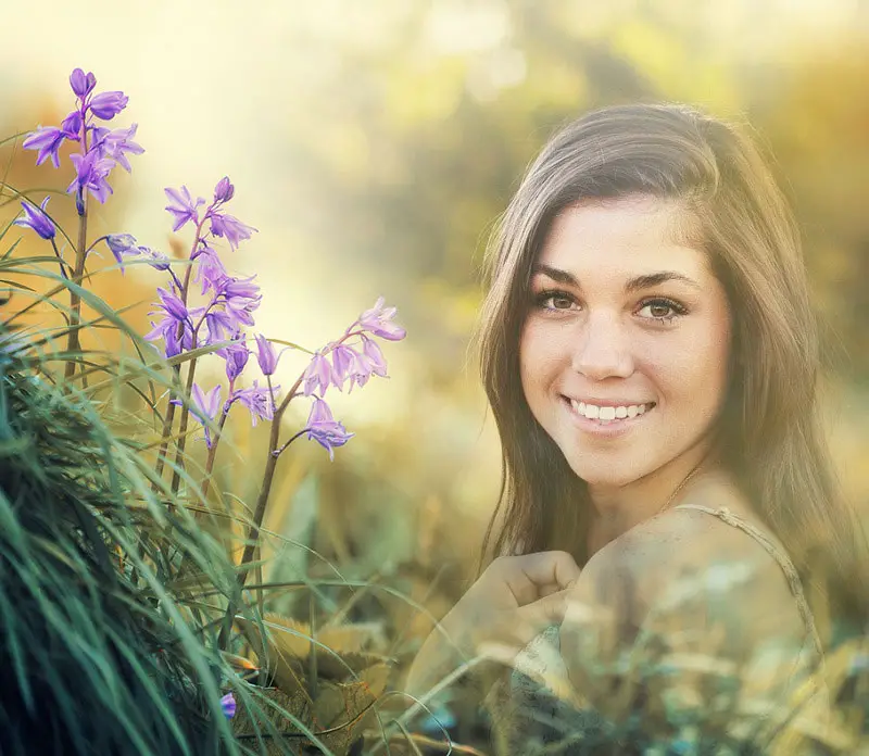 Photo effect - Dissolved in spirit of Spring