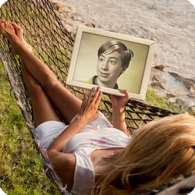 Photo effect - Diving deep into memories