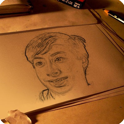 Photo effect - Well done pencil sketch