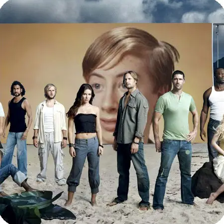 Photo effect - Hero of Lost TV show