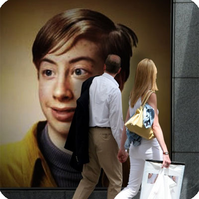 Photo effect - Openness to all gazes