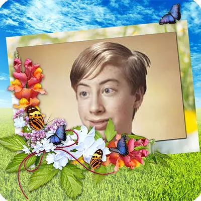 Photo effect - Spring is on the way