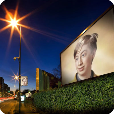 Photo effect - These bright street lights