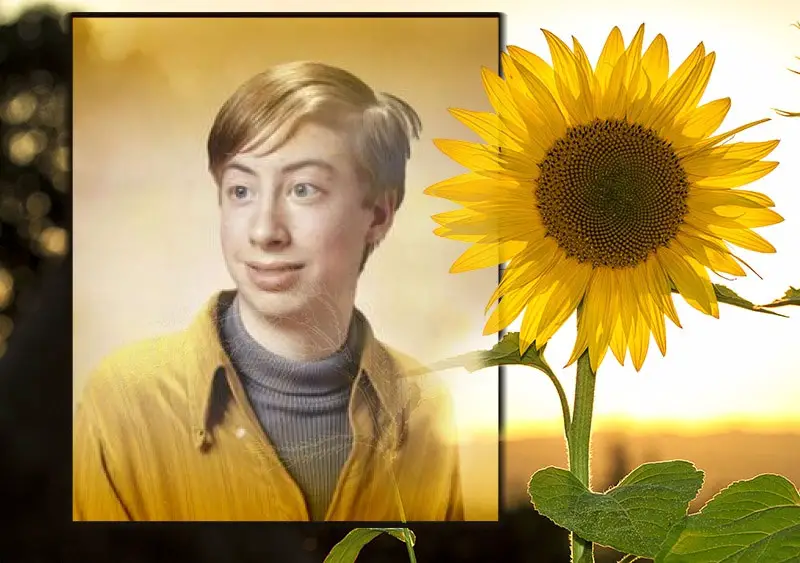 Photo effect - Photo editing done by a sunrise