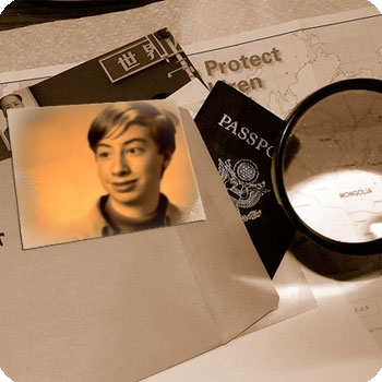 Photo effect - Top secret documents