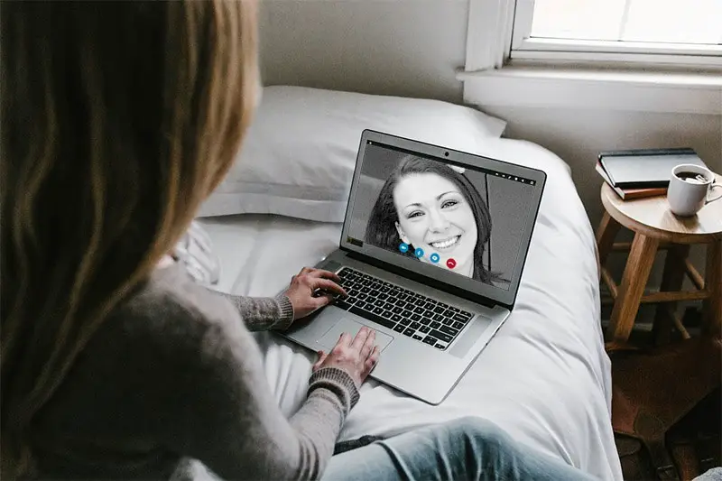 Photo effect - Video call to a friend